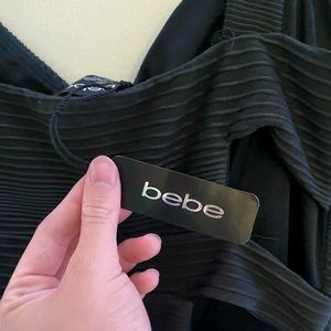 bebe mini black dress W/ TAGS